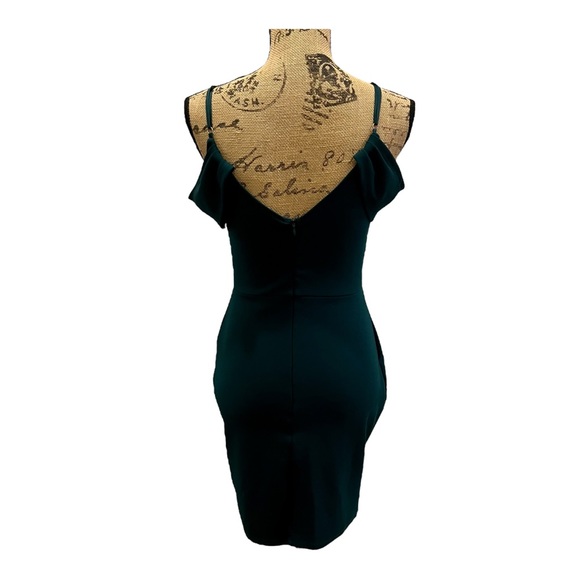 Lulus Emerald Green Cocktail Dress Size Small - Picture 4 of 6